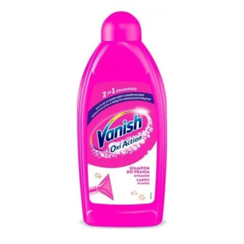Vanish oxi action шампунь для чищення килимів і меблевої тканини, 450 мл